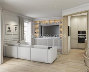 Living room of Apartment for sale in  Madrid Capital  with Air Conditioner, Heating and Balcony