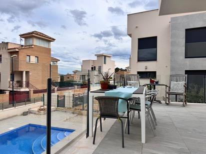 Terrassa de Casa o xalet en venda en La Nucia amb Aire condicionat, Terrassa i Piscina