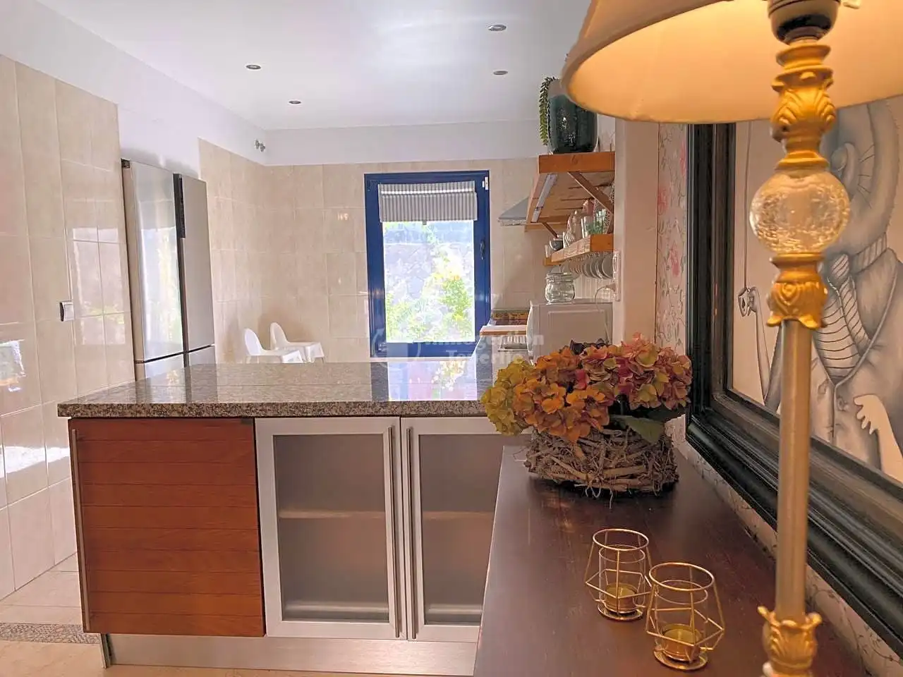 Cocina de Casa adosada de alquiler en Arona con Aire acondicionado, Jardín privado y Terraza