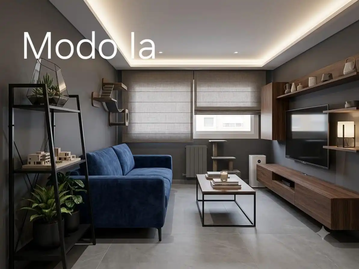 Sala de estar de Piso en venta en Terrassa con Calefacción