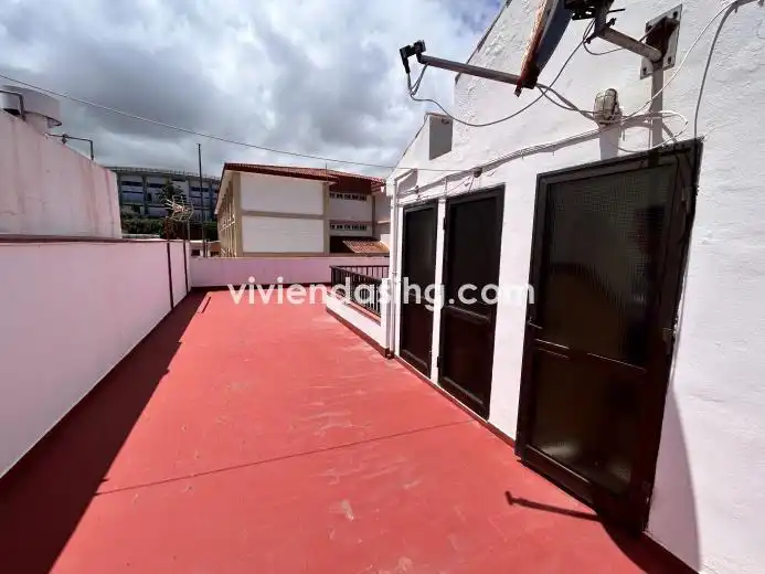 Vista exterior de Piso en venta en Los Realejos con Amueblado y Balcón