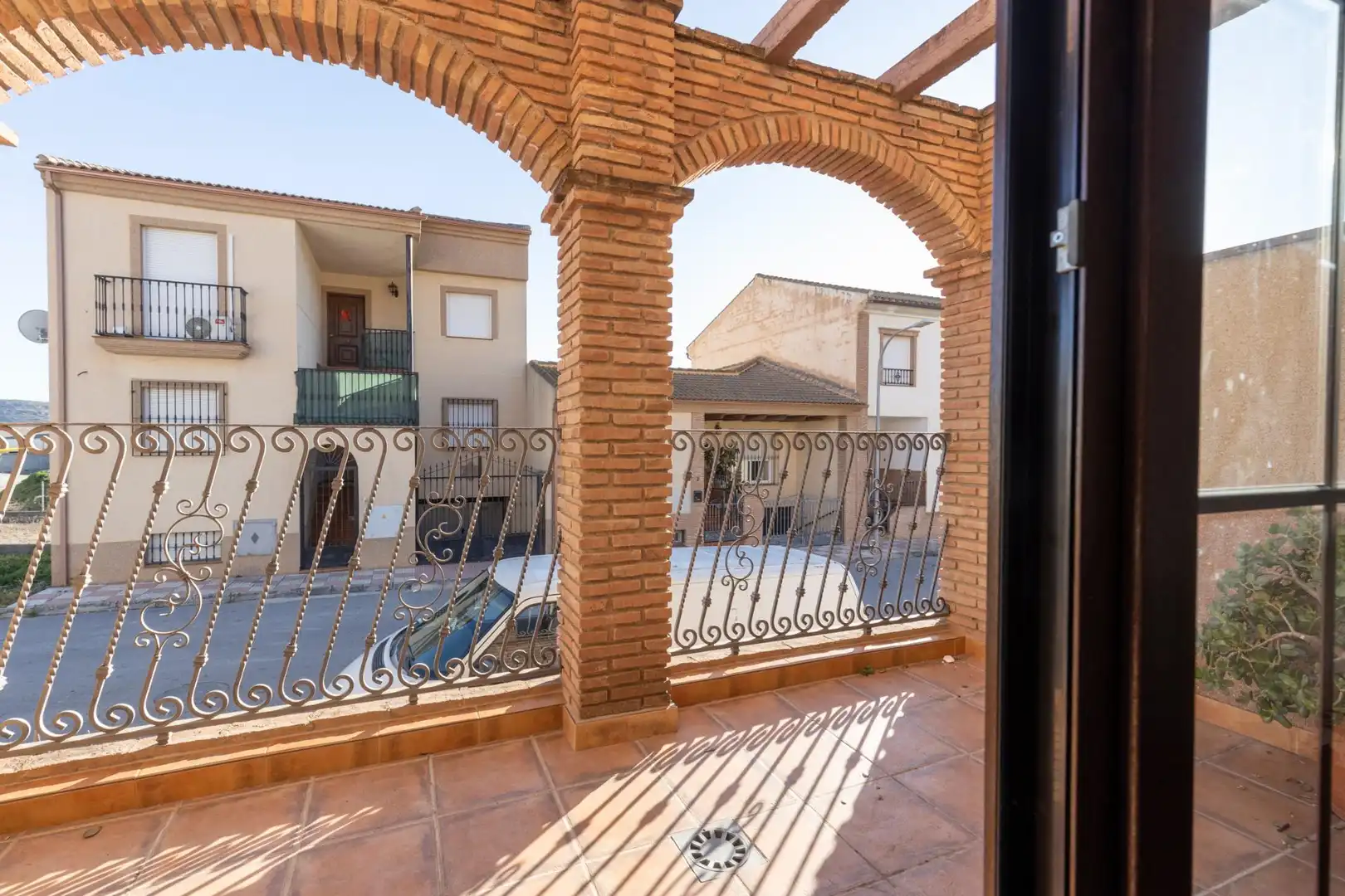 Terrasse von Wohnung zum Verkauf in Íllora mit Privatgarten, Terrasse und Balkon