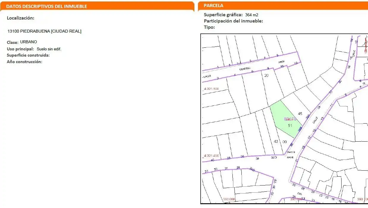 Terrenos y solares en venta en Piedrabuena, imagen 2