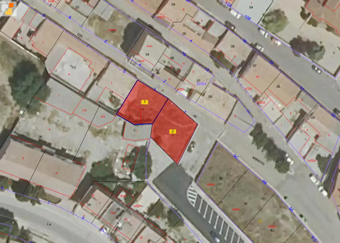 Terreny residencial en venda a Calle Arroyo 2