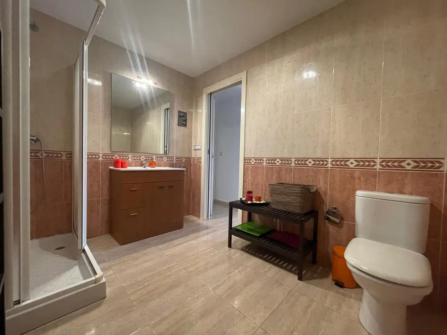 Bany de Apartament en venda en Águilas amb Aire condicionat, Terrassa i Piscina