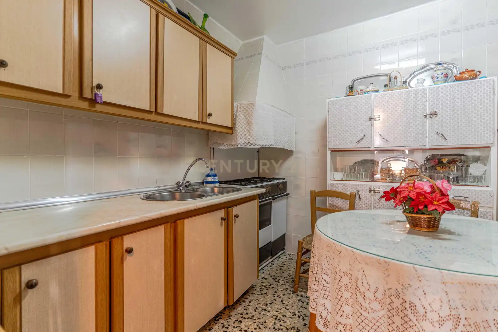 Cocina de Casa adosada en venta en Albuñol con Trastero, Microondas y Balcón