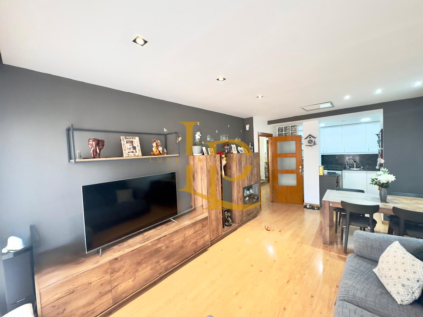 Sala d'estar de Dúplex en venda en Sabadell amb Aire condicionat, Calefacció i Parquet