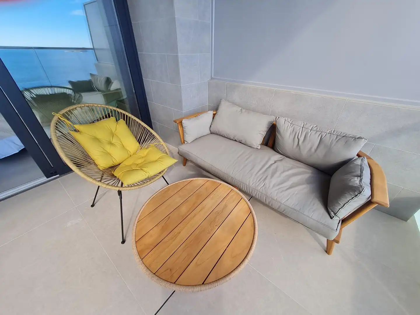 Terraza de Apartamento en venta en Benidorm con Aire acondicionado, Calefacción y Terraza