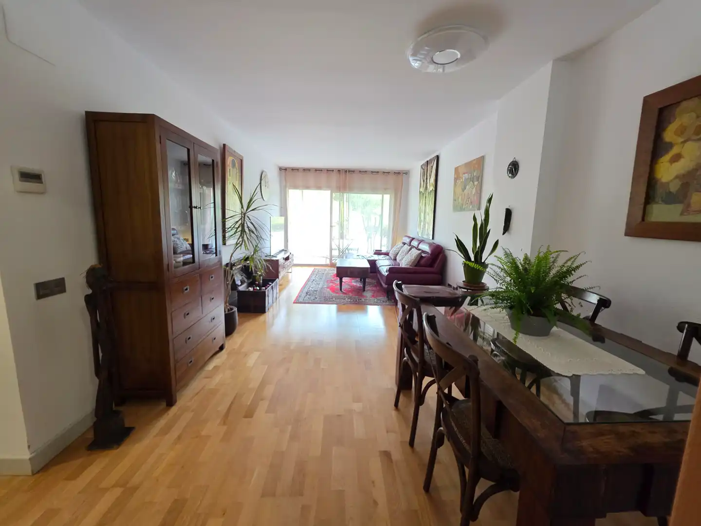 Sala de estar de Piso en venta en Barcelona con Aire acondicionado, Calefacción y Jardín privado