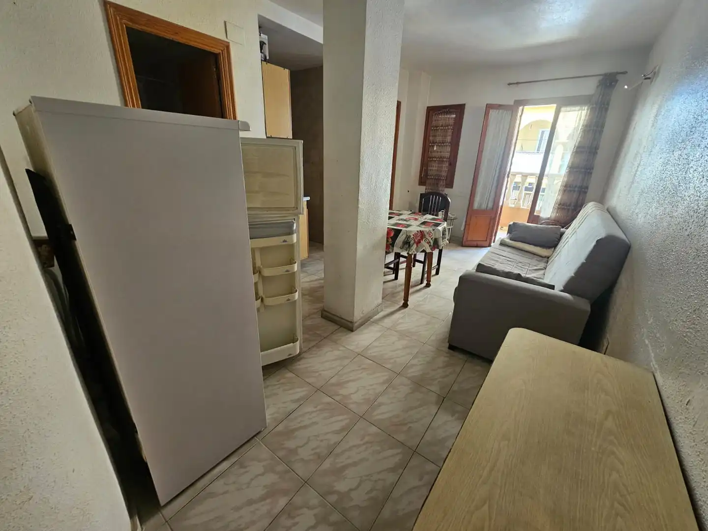 Sala d'estar de Pis en venda en Torrevieja amb Aire condicionat, Terrassa i Moblat