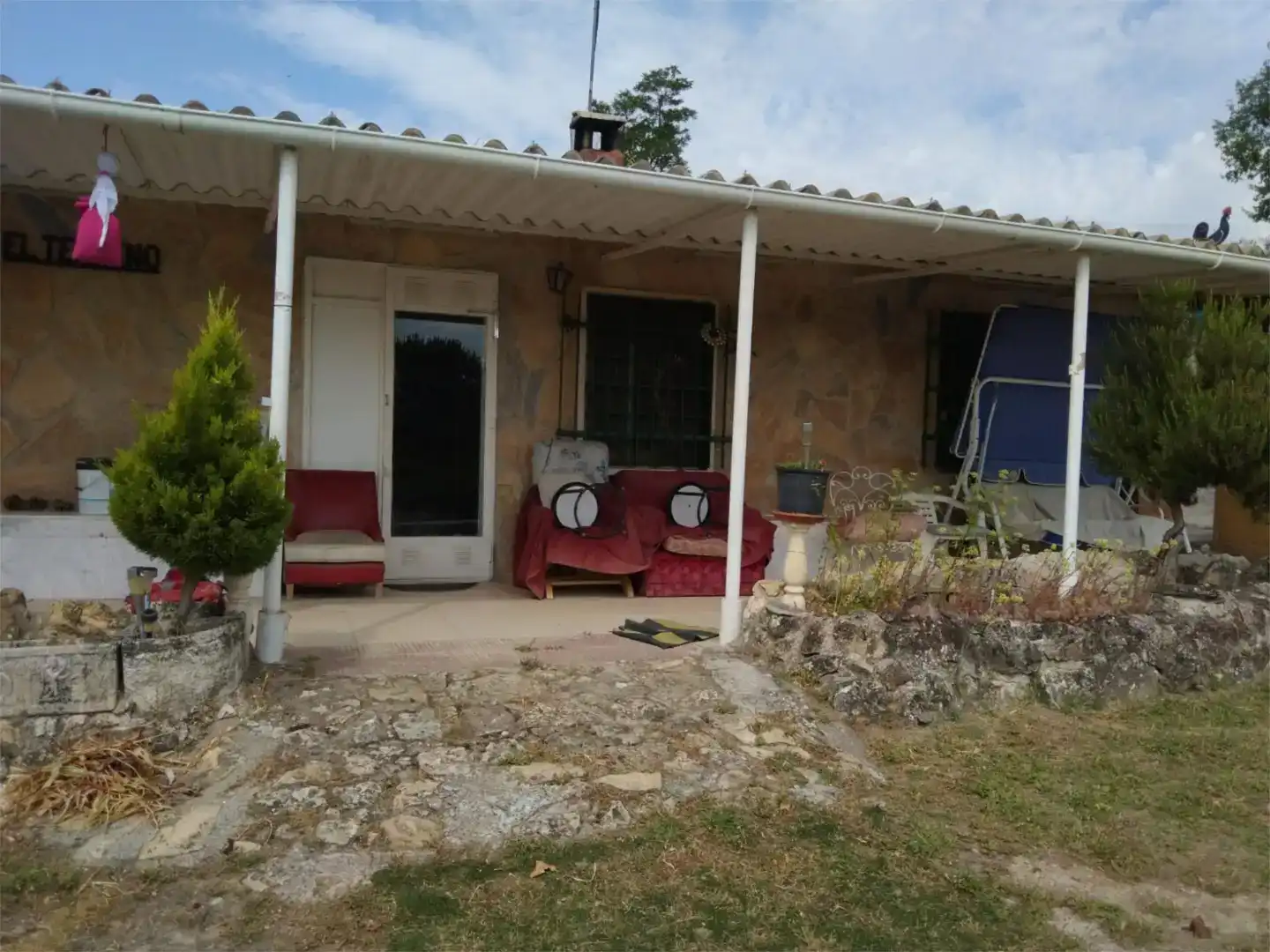 Vista exterior de Finca rústica en venda en El Molar (Madrid)