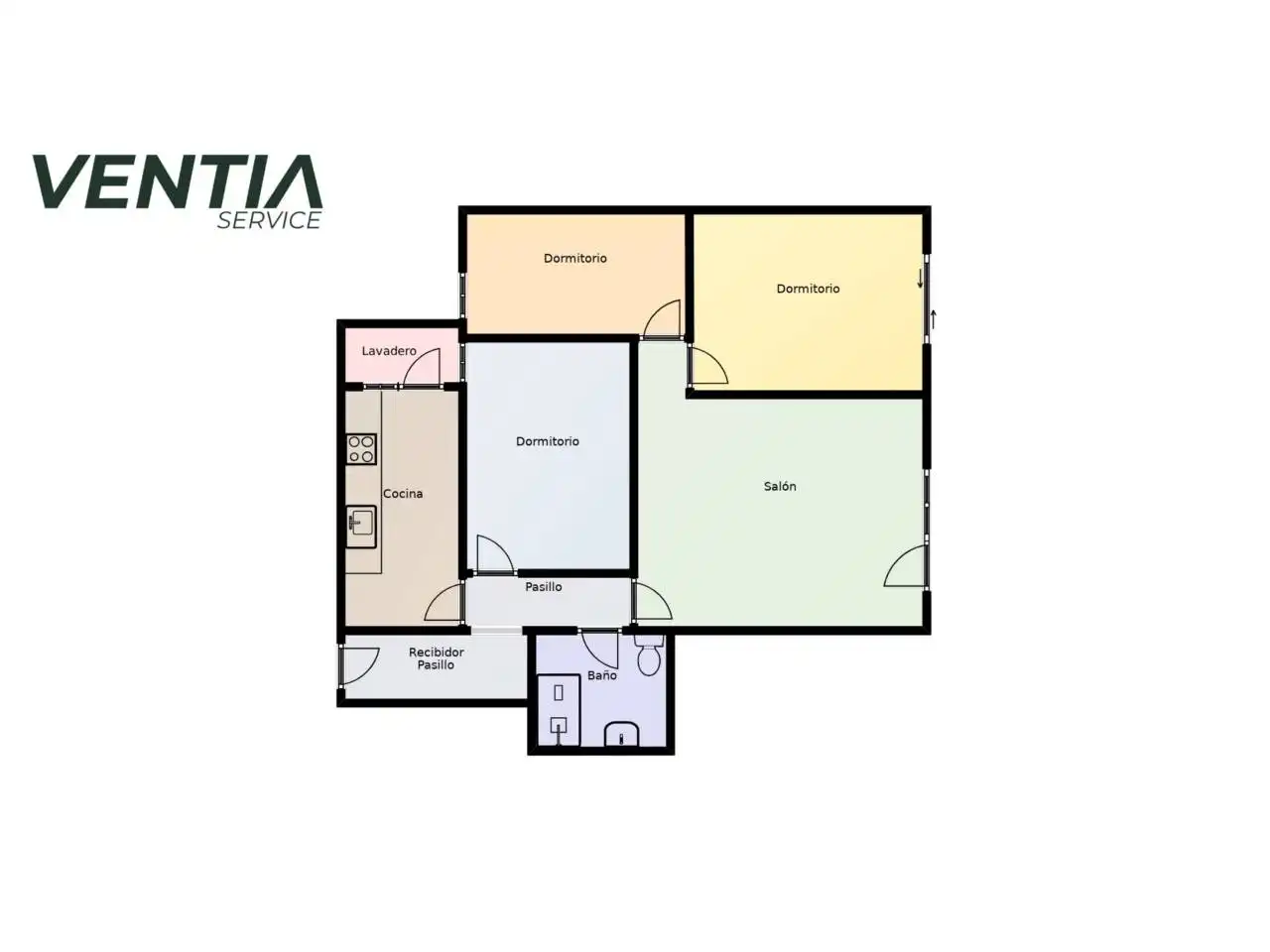 Flat for sale in La Llagosta  with Air Conditioner and Balcony