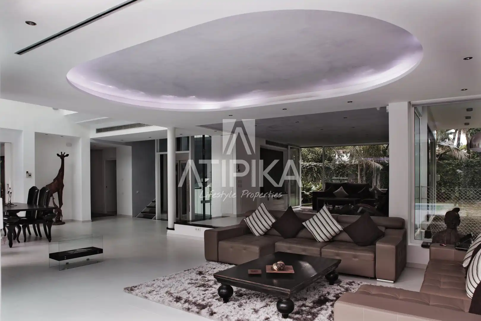 Sala de estar de Casa o chalet en venta en Castelldefels con Aire acondicionado, Calefacción y Trastero