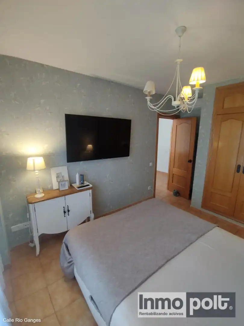 Schlafzimmer von Haus oder Chalet zur Miete in Torre-Pacheco mit Klimaanlage, Privatgarten und Terrasse