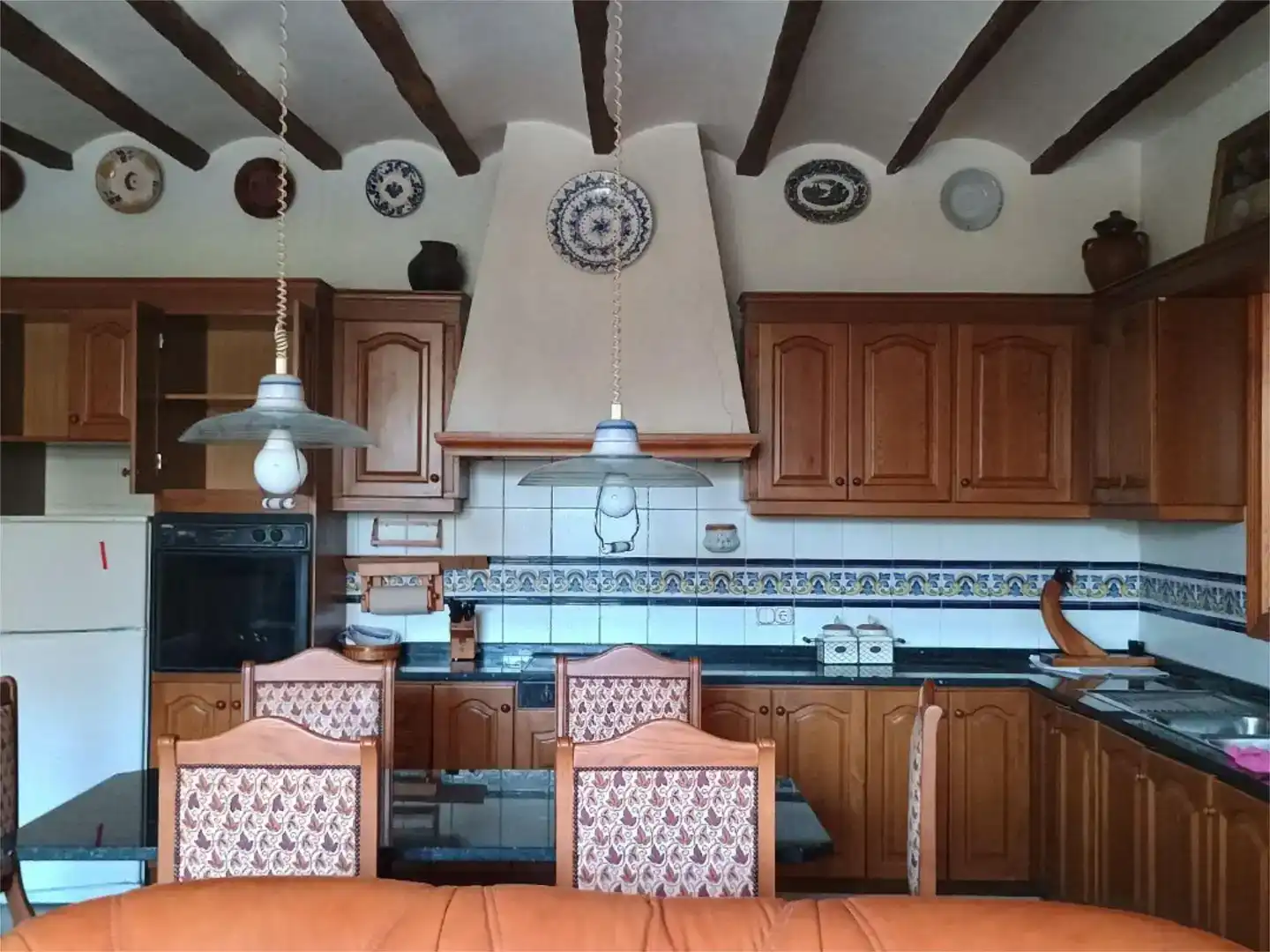 Cocina de Piso en venta en Albentosa con Jardín privado, Trastero y Amueblado