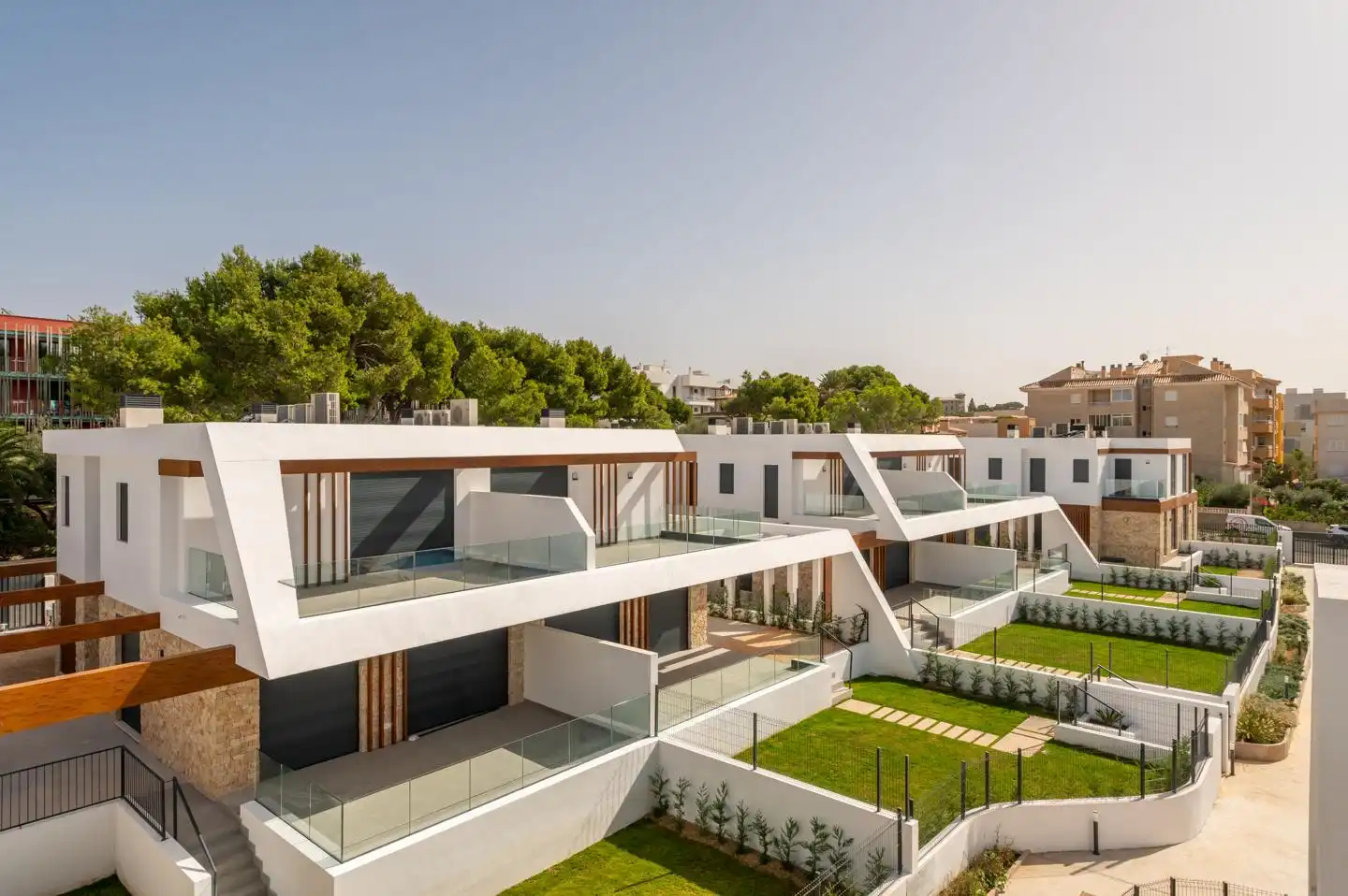 Vista exterior de Pis en venda en Capdepera amb Aire condicionat, Terrassa i Piscina