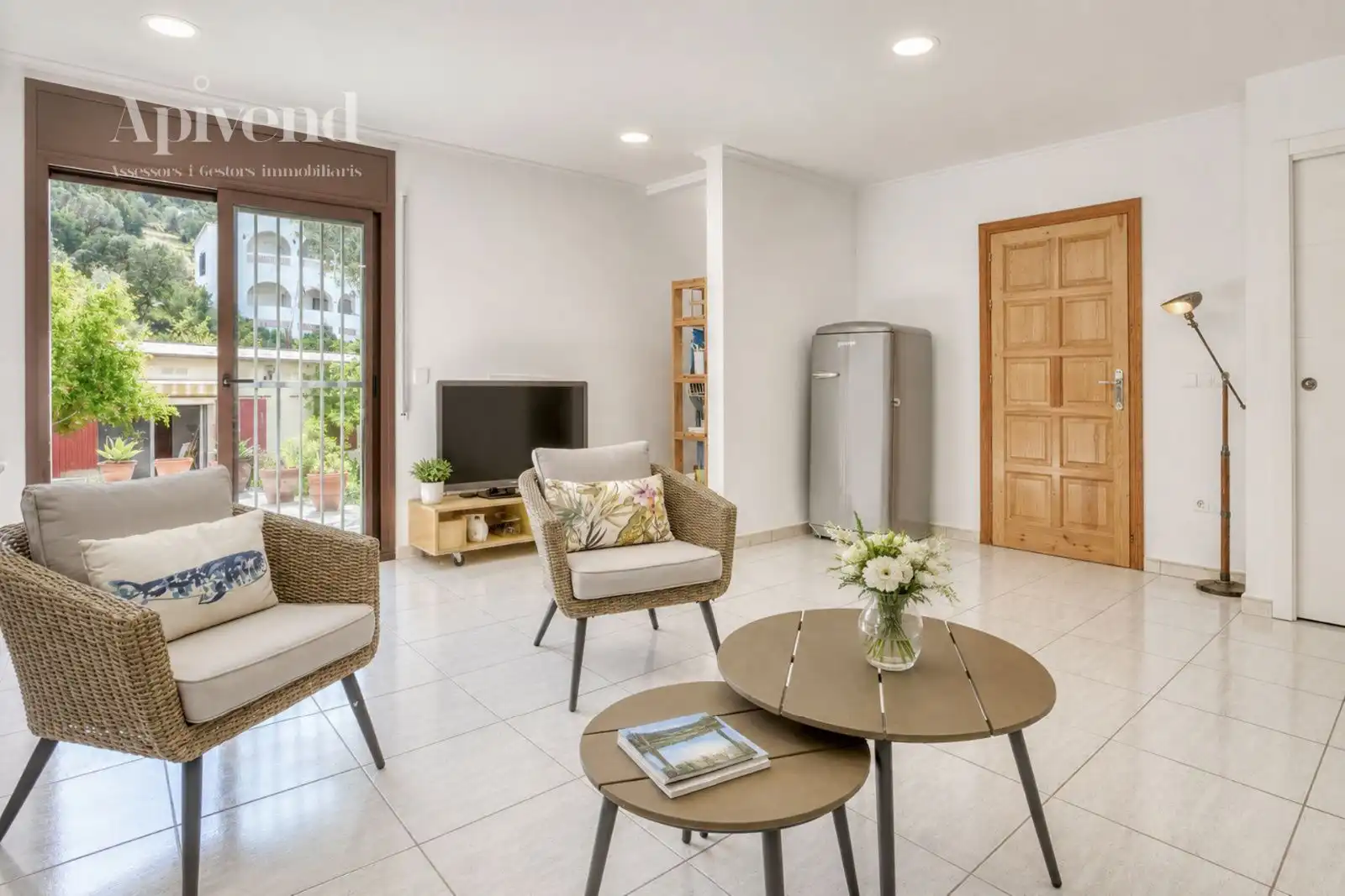 Living room of Houses for sale in Roses  with Air Conditioner, Heating and Private garden