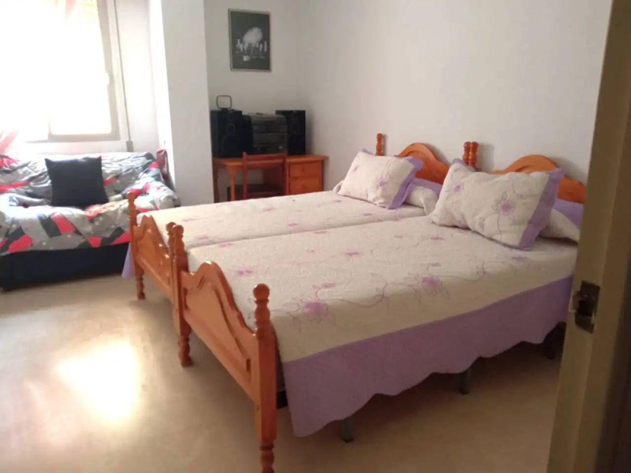 Schlafzimmer von Wohnung zur Miete in Rincón de la Victoria mit Möbliert