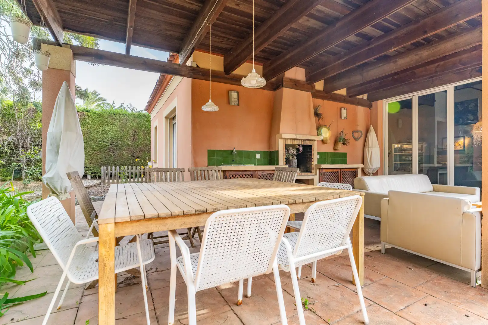 Terrasse von Haus oder Chalet zum Verkauf in Reus mit Privatgarten, Parkett und Schwimmbad