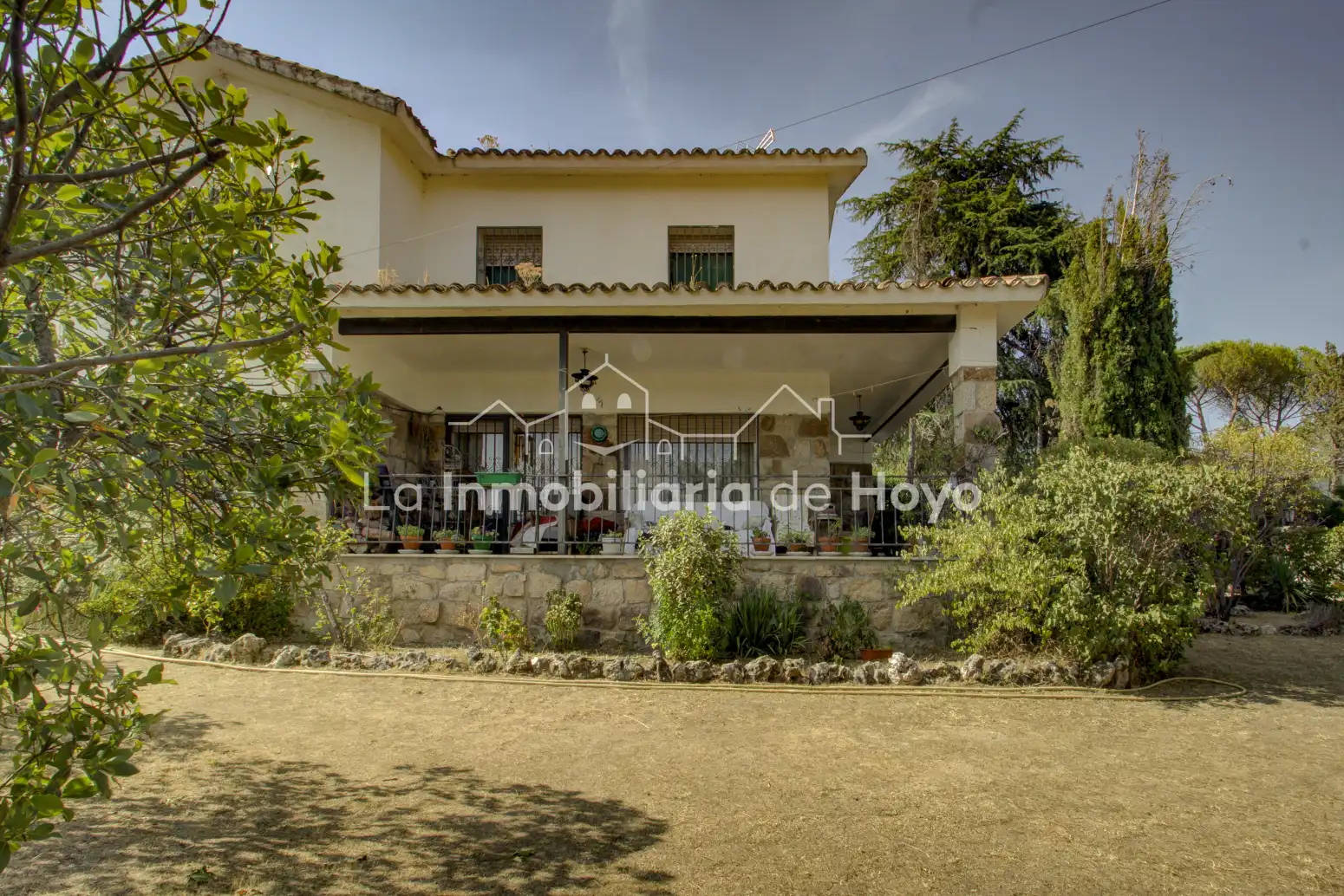 Jardí de Casa o xalet en venda en Hoyo de Manzanares amb Calefacció, Jardí privat i Terrassa