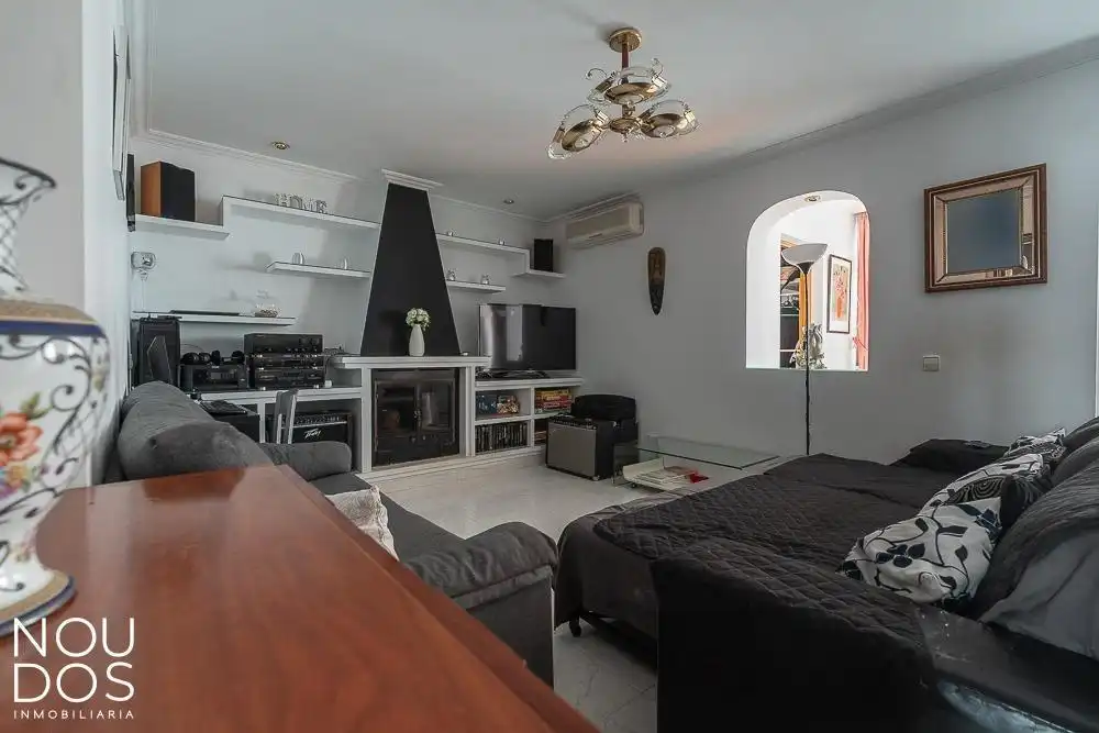 Sala d'estar de Pis en venda en  Palma de Mallorca amb Aire condicionat, Terrassa i Moblat