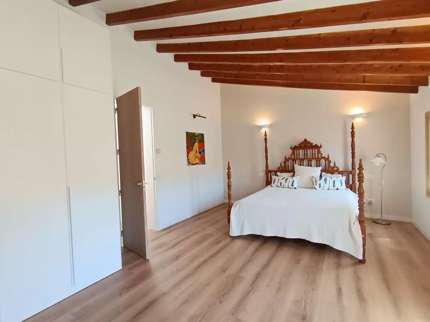 Bedroom of Houses for sale in Llubí  with Heating, Terrace and Furnished