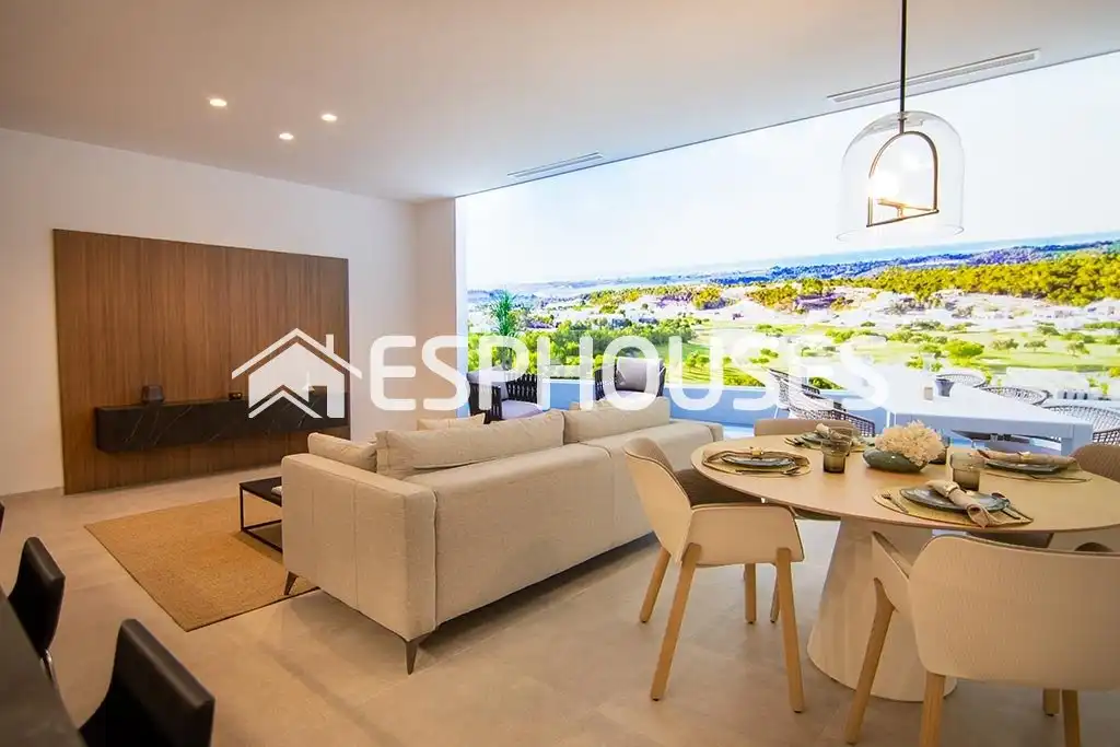 Sala de estar de Planta baja en venta en San Miguel de Salinas con Aire acondicionado, Terraza y Balcón