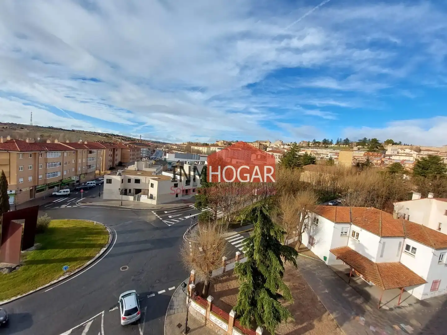 Vista exterior de Pis de lloguer en Ávila amb Calefacció i Moblat