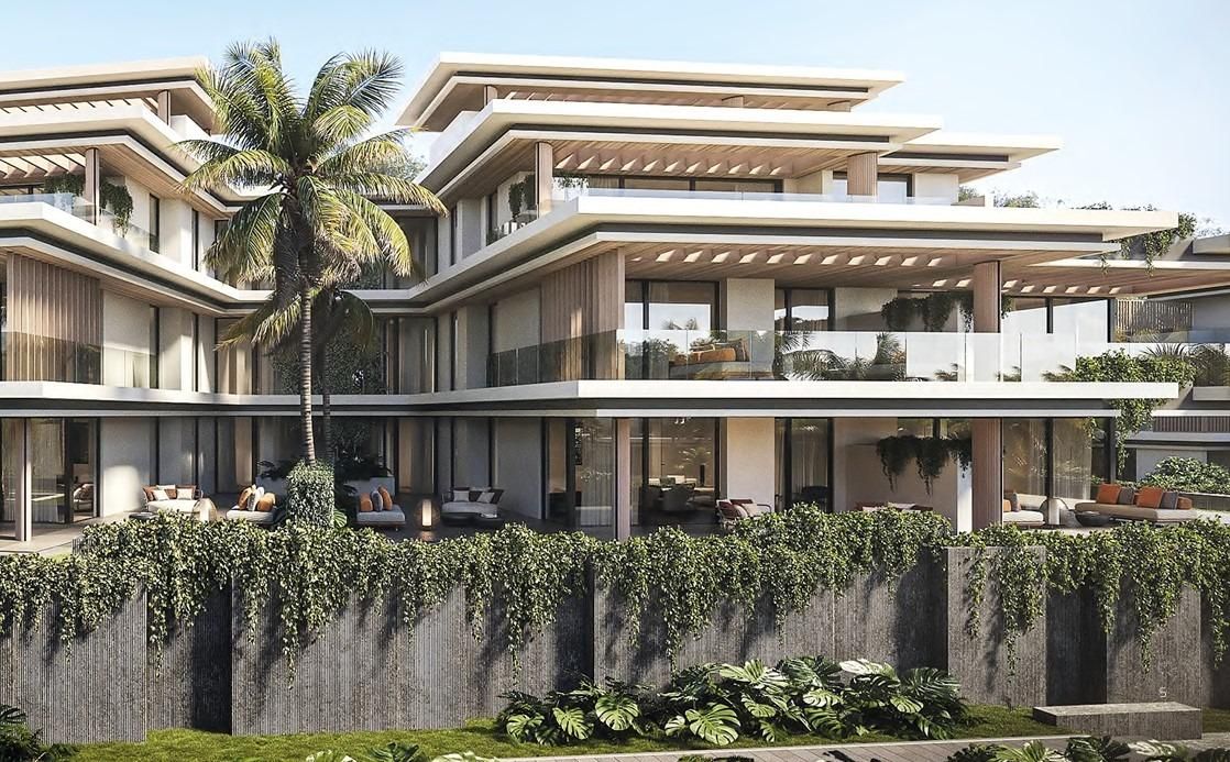 Exterior view of Apartment for sale in Estepona  with Air Conditioner, Heating and Private garden