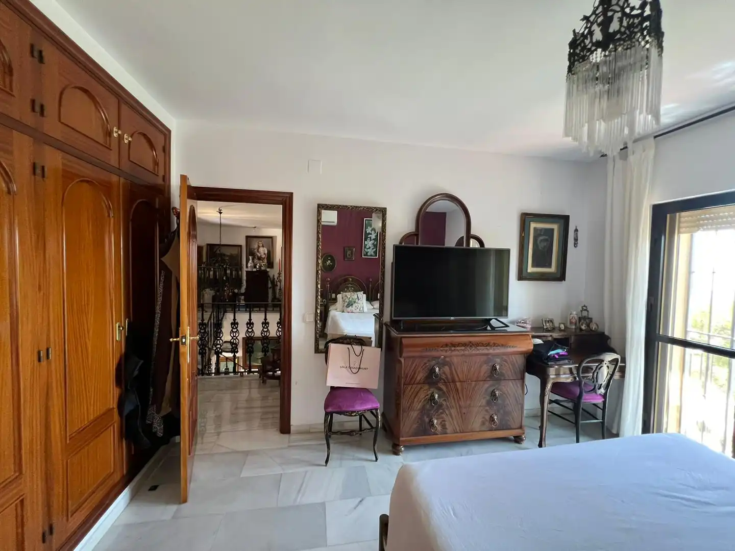 Bedroom of Houses for sale in Málaga  with Air Conditioner, Heating and Private garden