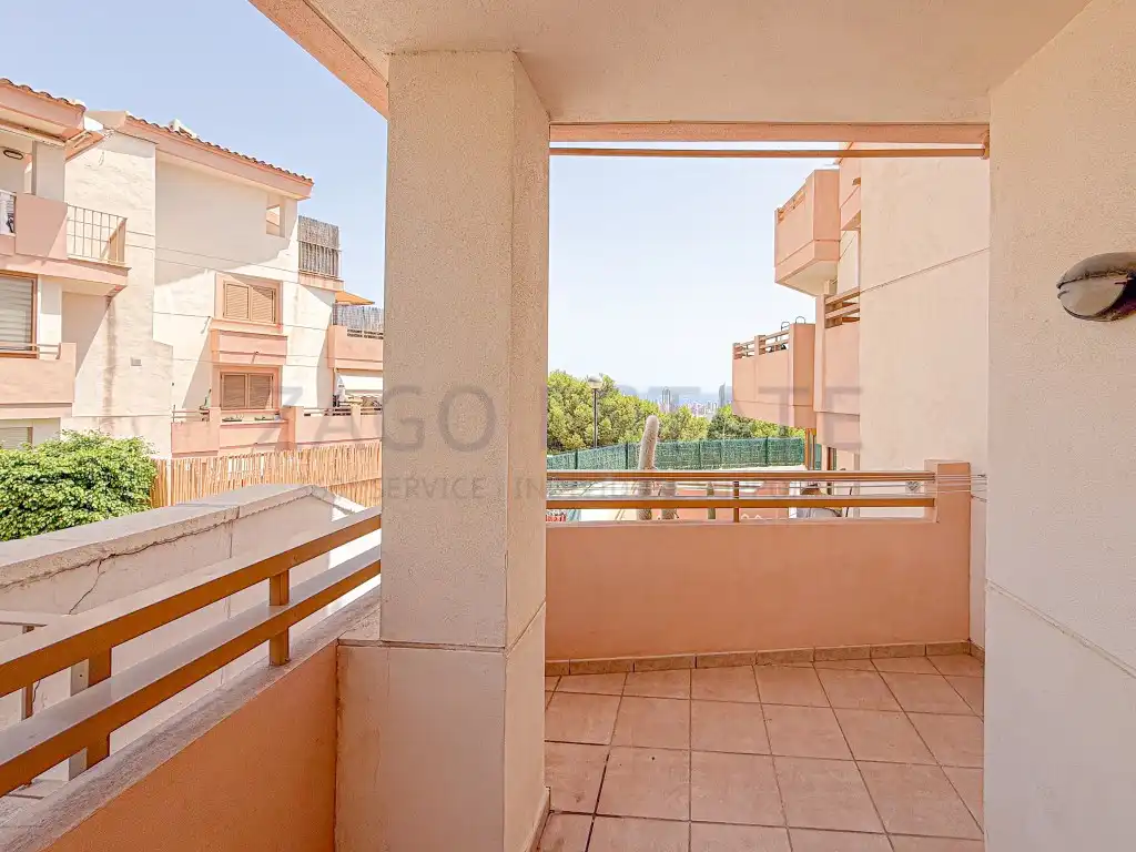 Terrace of Flat for rent in Finestrat