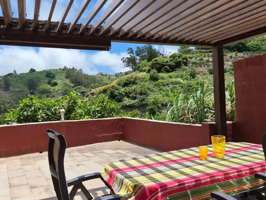 Terrassa de Planta baixa en venda en Moya (Las Palmas) amb Jardí privat, Parquet i Traster