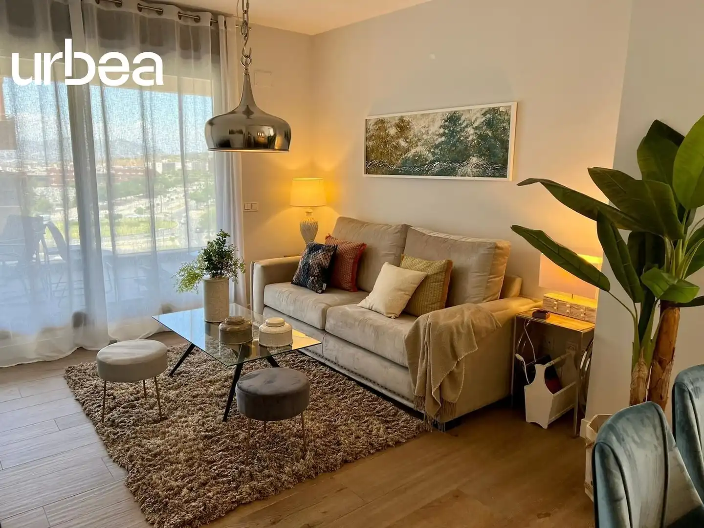 Sala d'estar de Pis en venda en Málaga amb Aire condicionat i Piscina comunitària