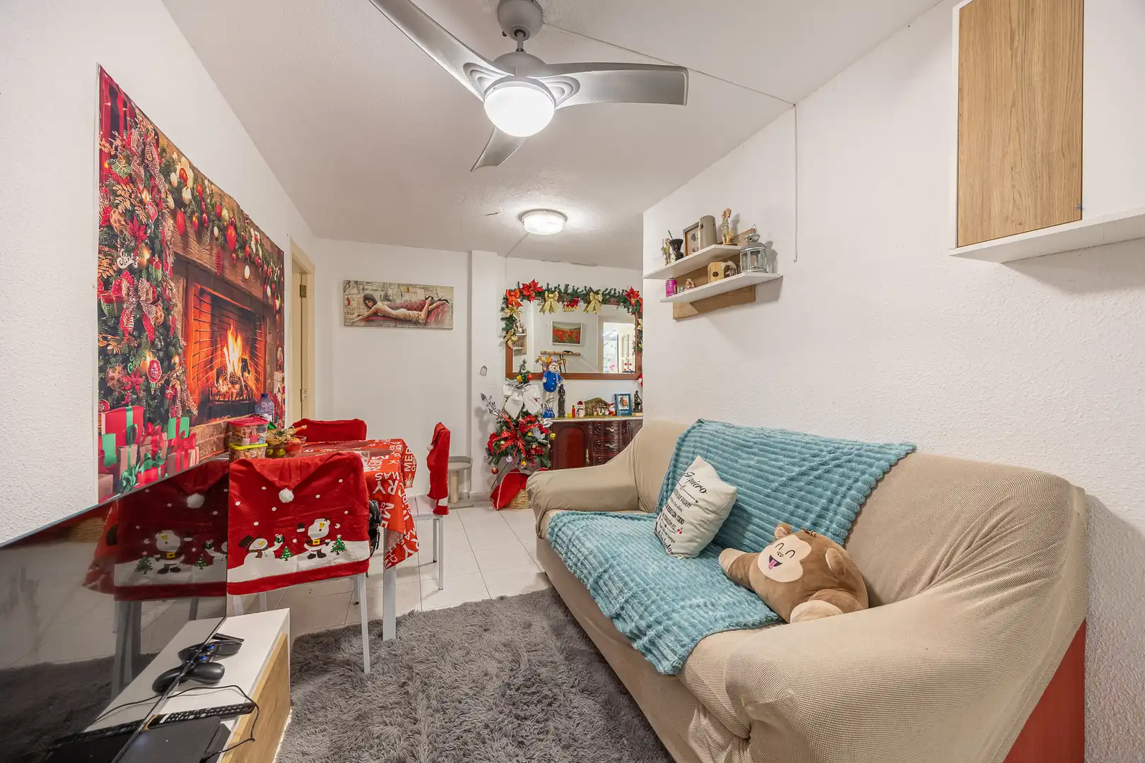 Sala de estar de Piso en venta en Benidorm con Amueblado