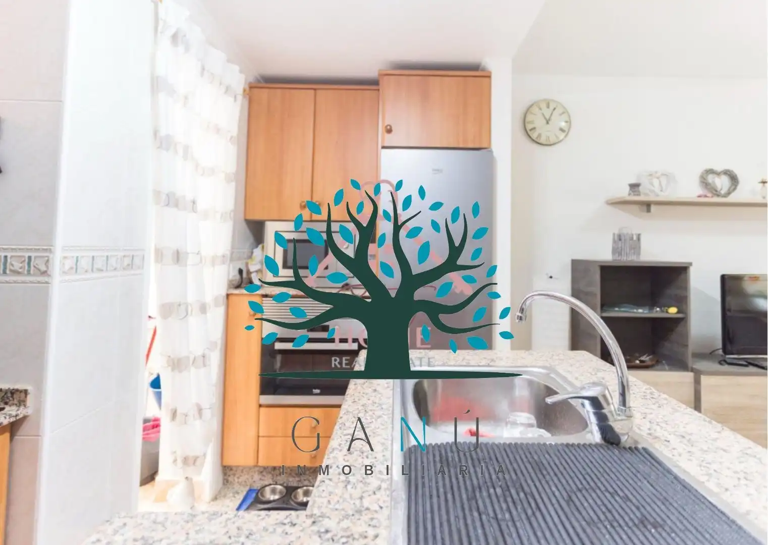 Cuina de Apartament en venda en Mazarrón amb Moblat