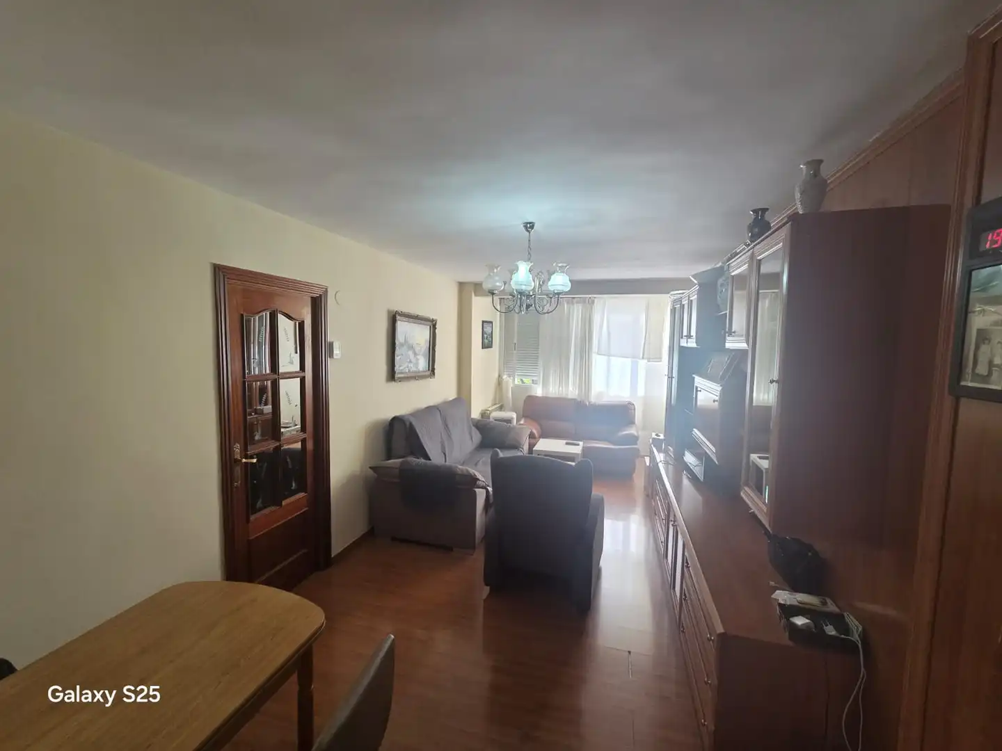 Sala d'estar de Pis en venda en Móstoles amb Calefacció, Parquet i Moblat