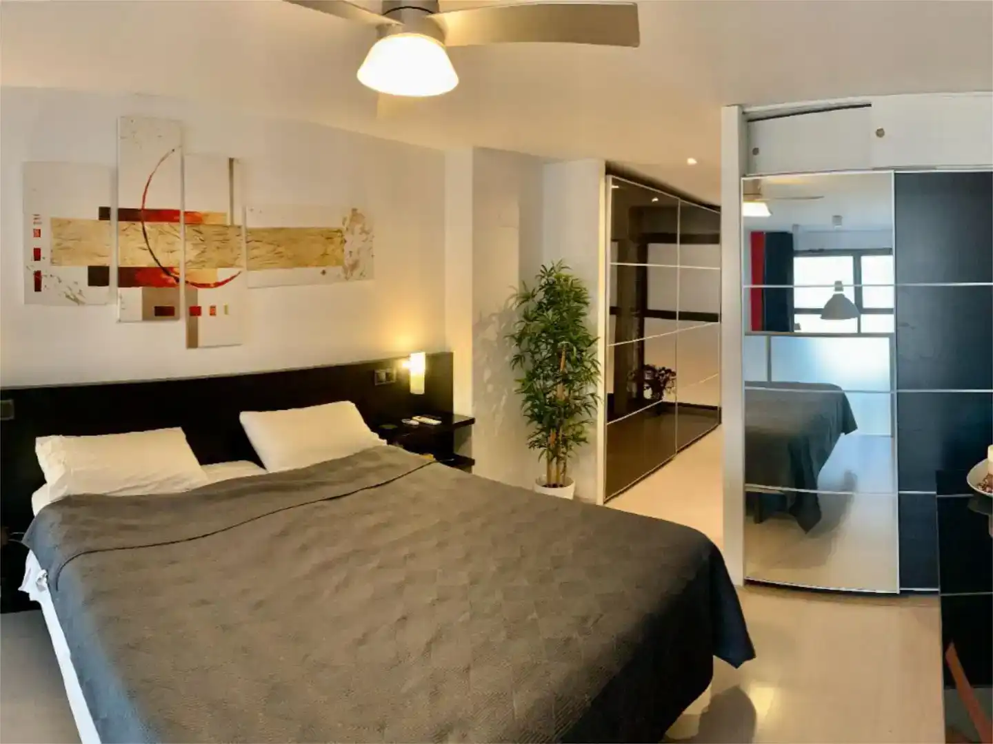 Dormitori de Loft de lloguer en  Madrid Capital amb Aire condicionat