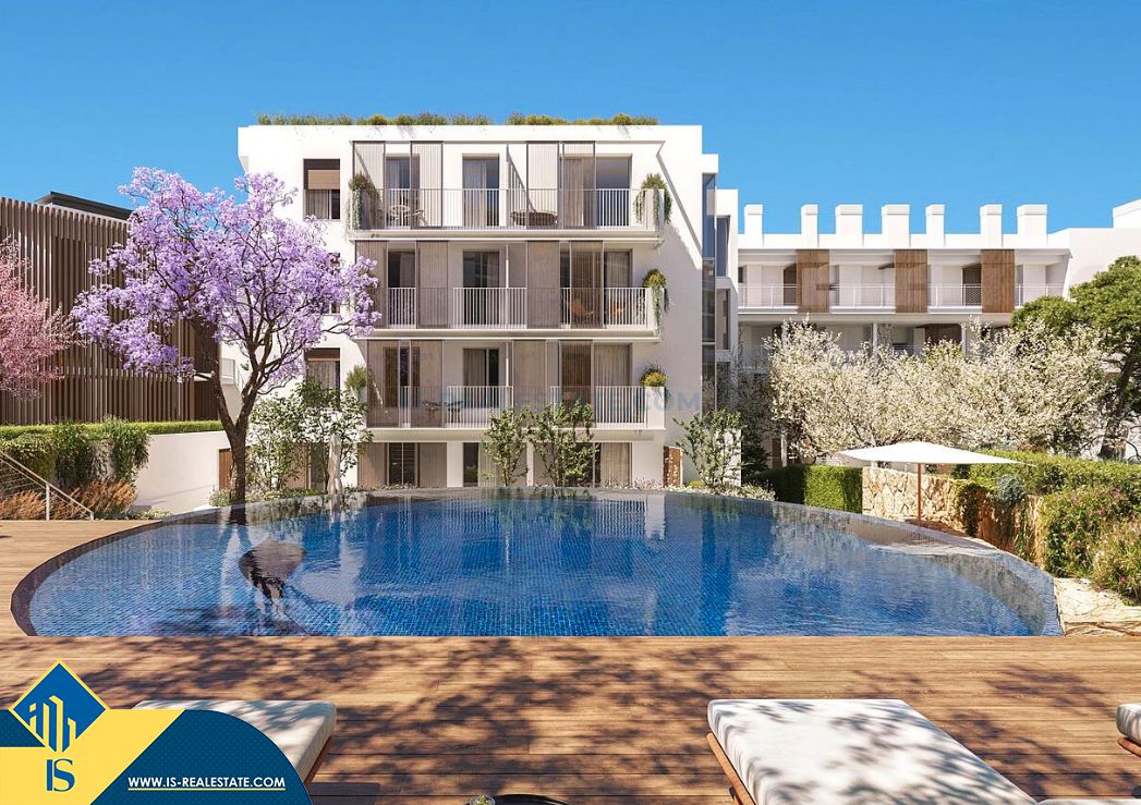Piscina de Apartament en venda en Santa Eulària des Riu amb Terrassa i Piscina comunitària
