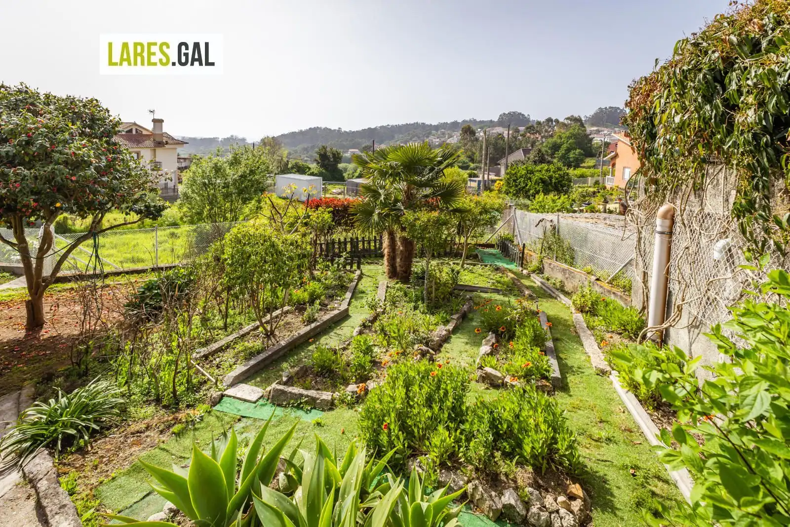 Jardín de Casa o chalet en venta en Bueu con Jardín privado, Terraza y Trastero
