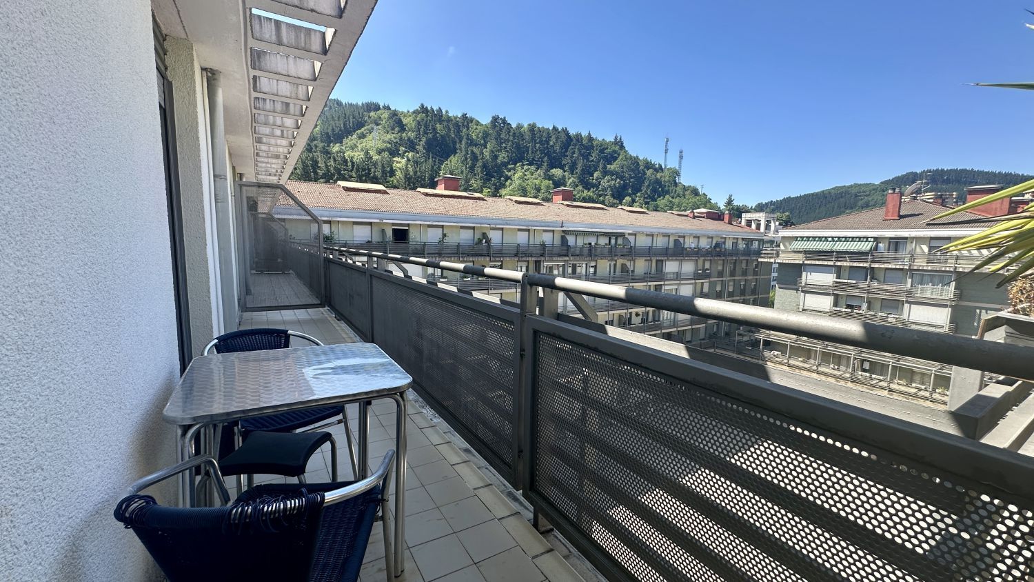 Terraza de Piso de alquiler en Arrasate / Mondragón con Calefacción, Terraza y Amueblado