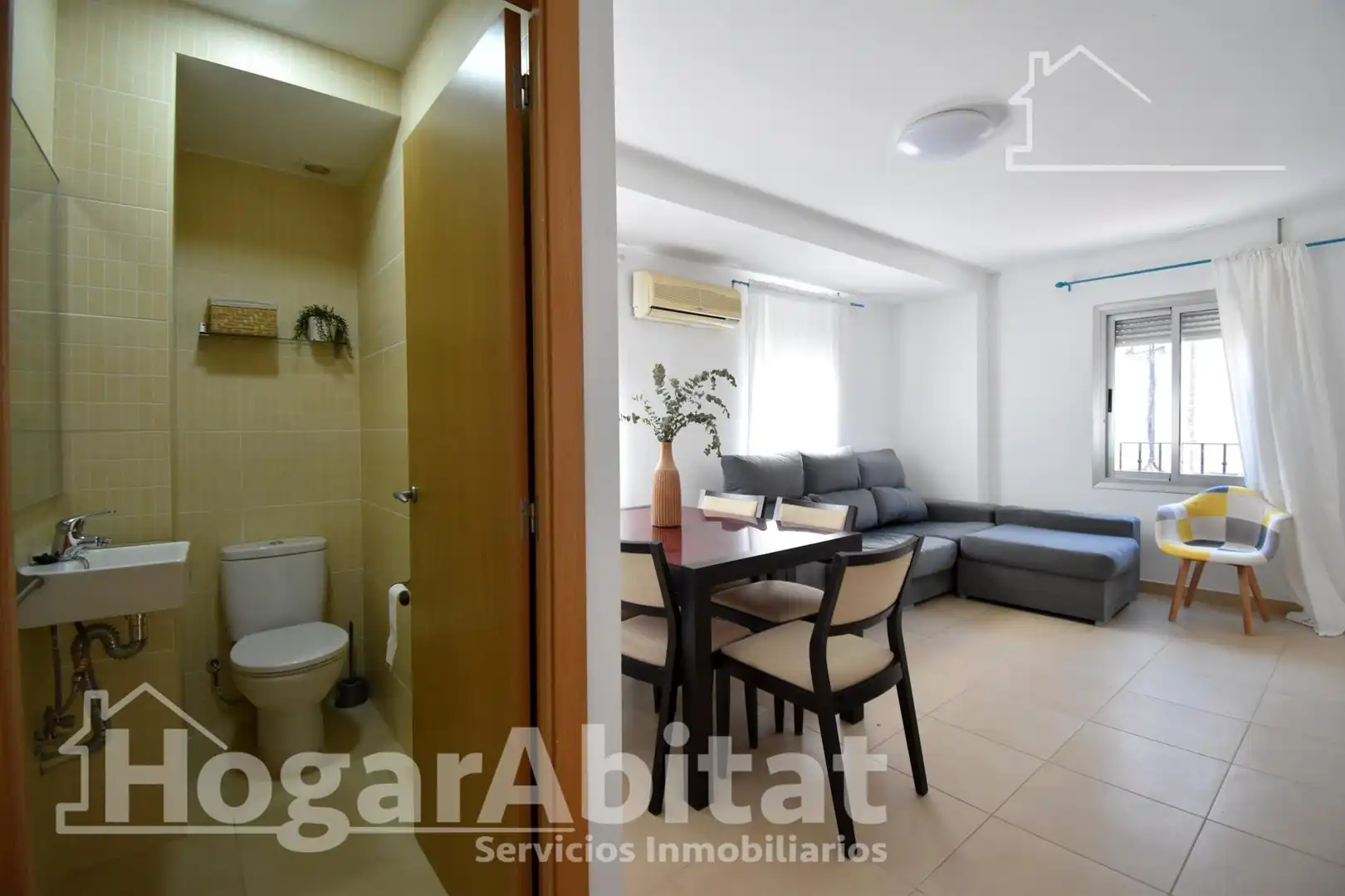 Living room of Houses for sale in Potries  with Air Conditioner, Heating and Terrace