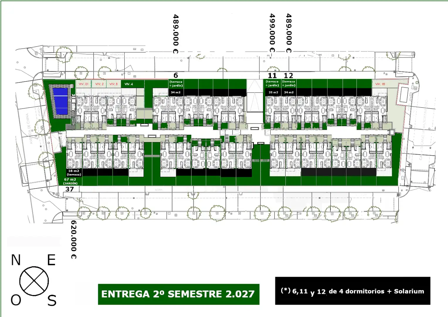 Abitazione di nuova costruzione con piscina in vendita a Calle Caliza 26, imagen 30