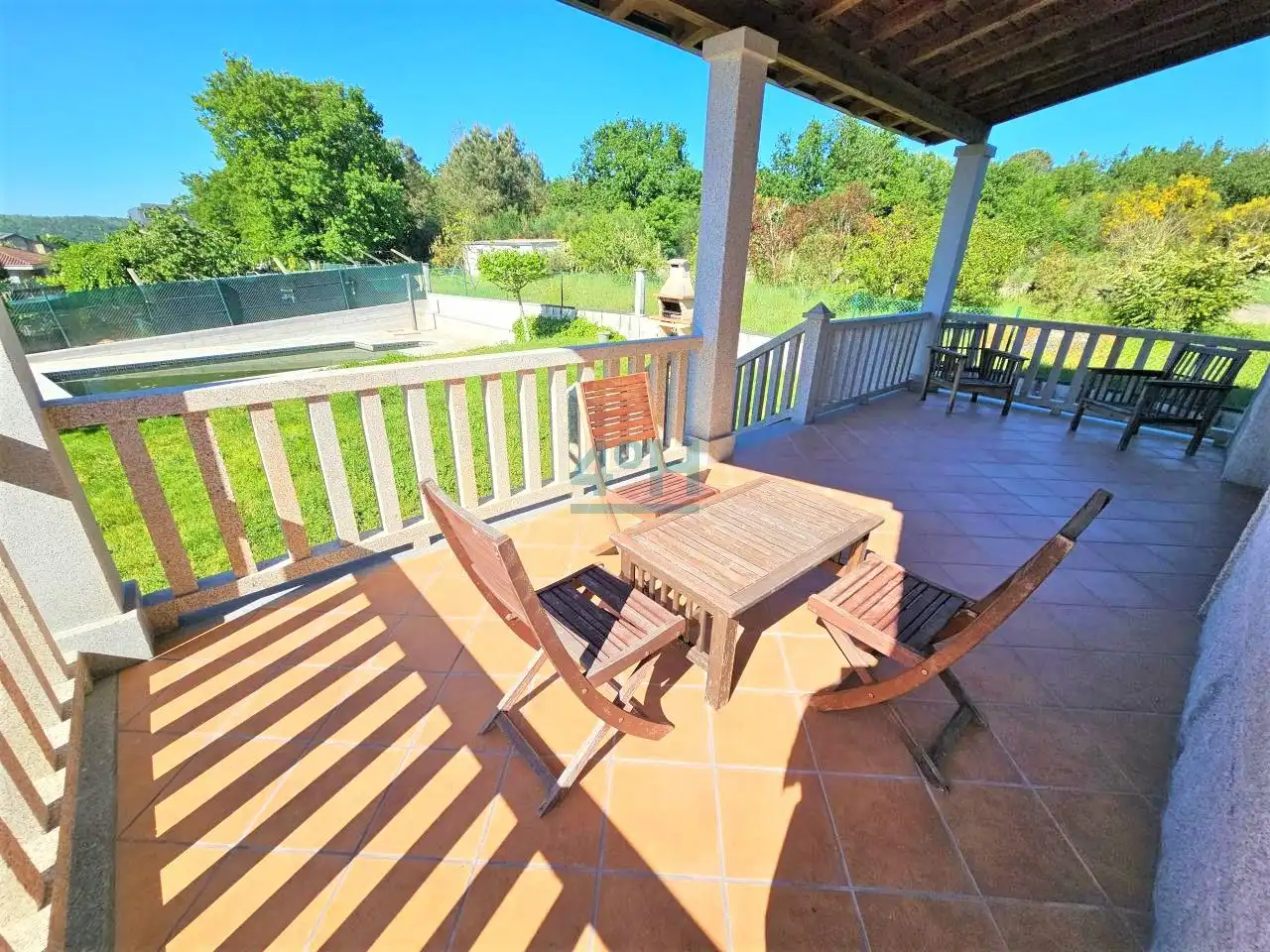 Jardín de Casa o chalet en venta en O Pereiro de Aguiar  con Calefacción, Jardín privado y Terraza