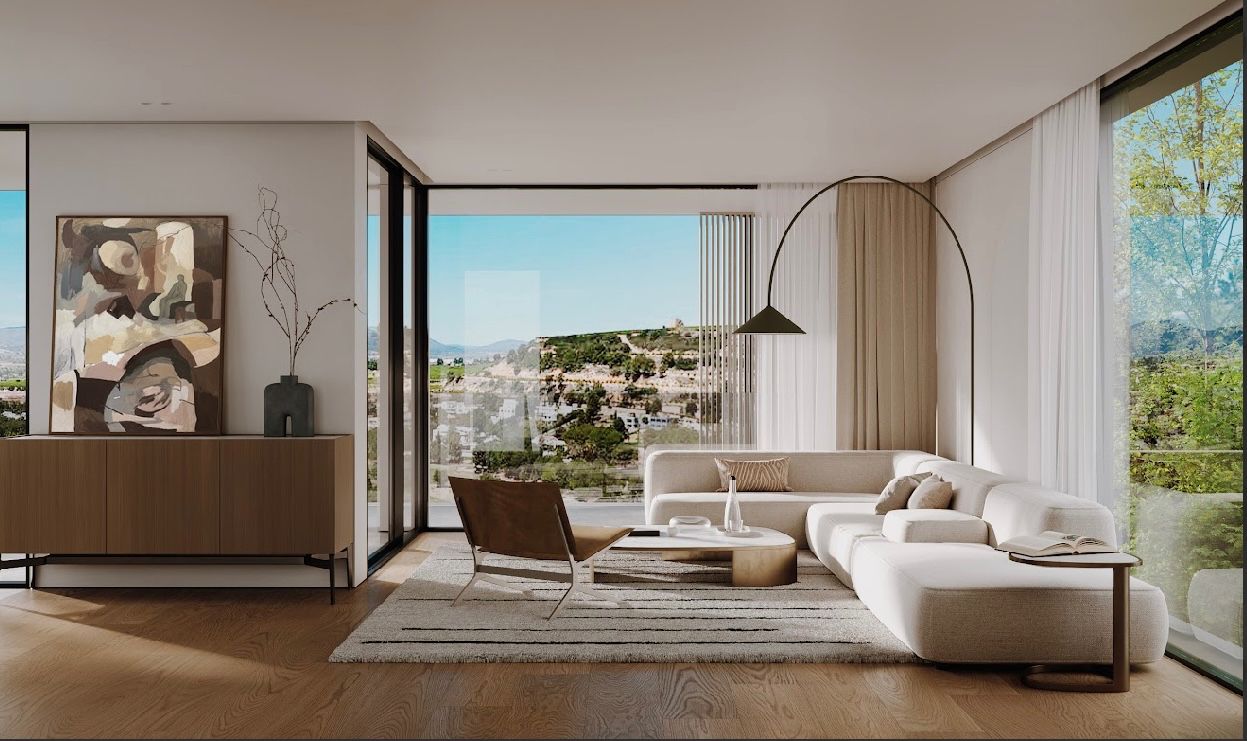 Sala d'estar de Casa o xalet en venda en Llanes amb Aire condicionat, Jardí privat i Piscina