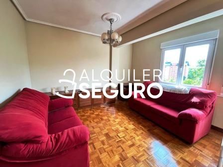 Sala d'estar de Pis de lloguer en Burgos Capital amb Calefacció i Moblat