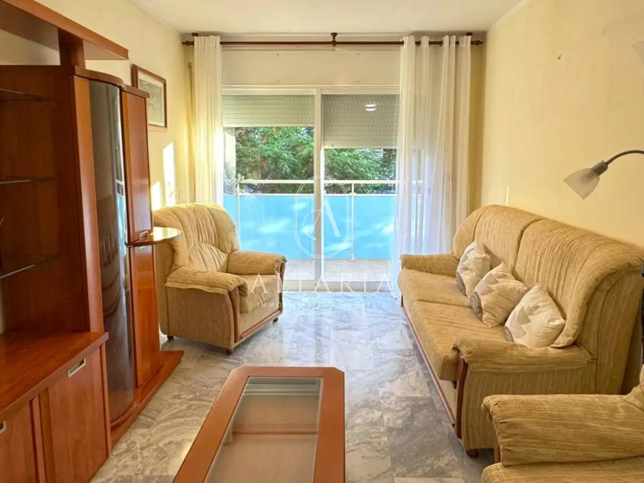 Sala de estar de Piso en venta en Malgrat de Mar con Calefacción, Terraza y Alarma