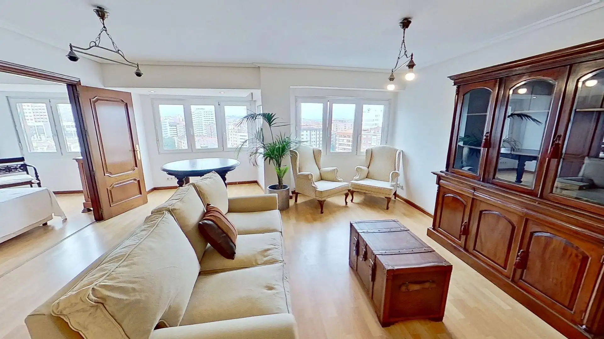 Living room of Flat for sale in Gijón 
