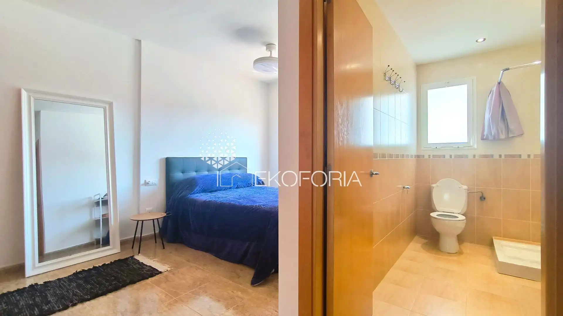 Habitación de Casa adosada en venta en Beneixida con Aire acondicionado, Calefacción y Jardín privado