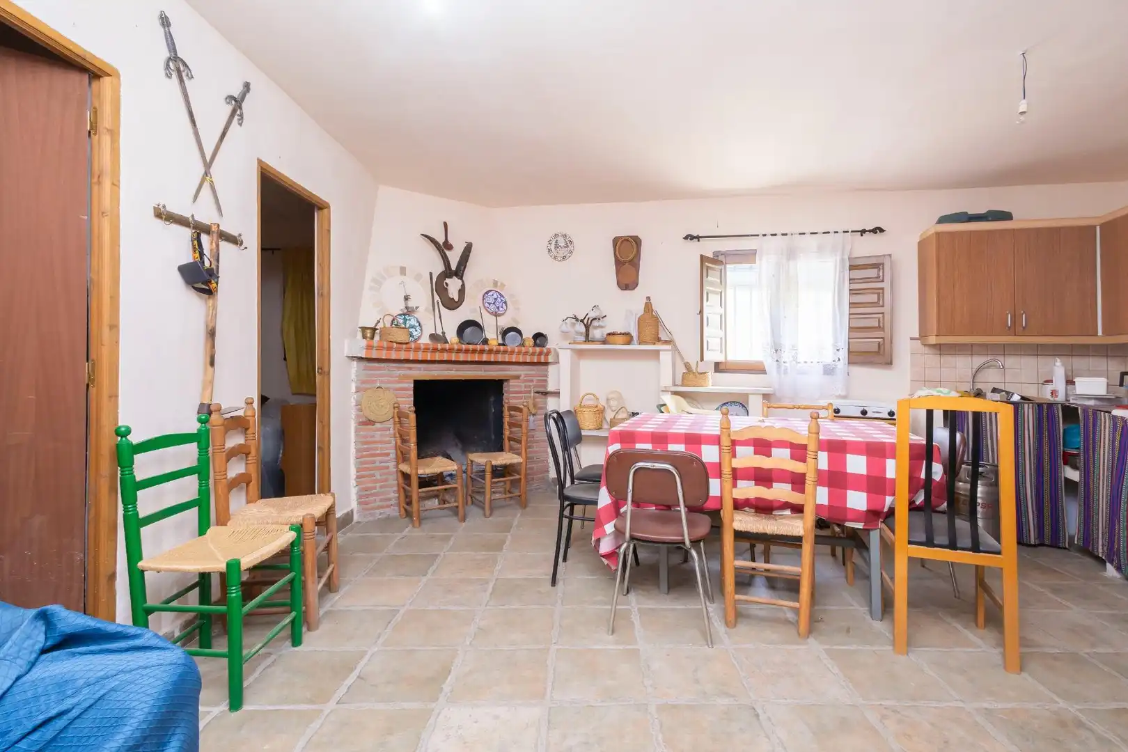Dining room of Country homes for sale in Abrucena  with Storage room
