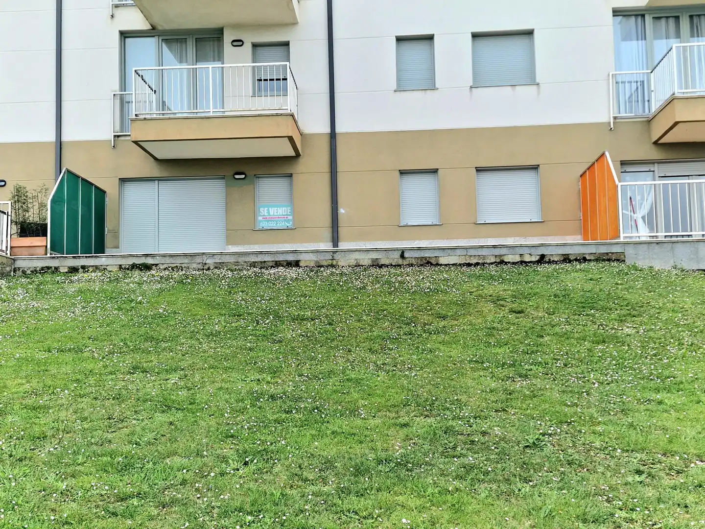 Exterior view of Flat for sale in Barreiros  with Heating, Private garden and Terrace